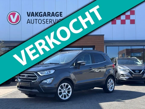 Ford EcoSport 1.0 EcoBoost Titanium|Apple Carplay/Android Auto|PDC Achter|Cruise Control|Led Dagrij