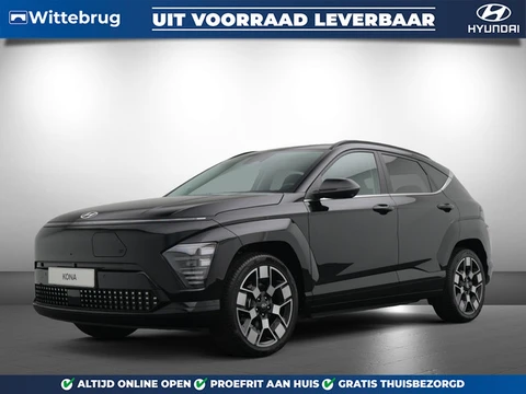 Hyundai KONA Electric Premium 64.8 kWh LEDER | FULL LED | UIT VOORRAAD LEVERBAAR!