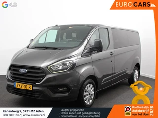 Ford Transit Custom 320 2.0 TDCI L2H1 Limited Dubbele Cabine Navigatie Airco Lichtmetalen velgen Tre