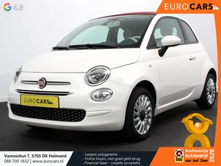 Fiat 500 C 1.0 69pk Hybrid Lounge Plus Climate Control Navigatie Apple Carplay/Android Auto Parkeers