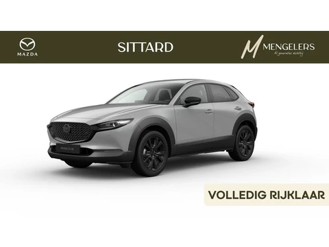 Mazda CX-30 2.5 e-SkyActiv-G M Hybrid Homura | Stoel & Stuurverwarming | Parkeersens. V+A | 18' Zwar