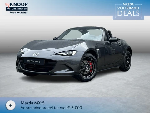 Mazda MX-5 1.5 SkyActiv-G 132 Homura | Direct leverbaar | Nu met €3.440,- Voorraadvoordeel!