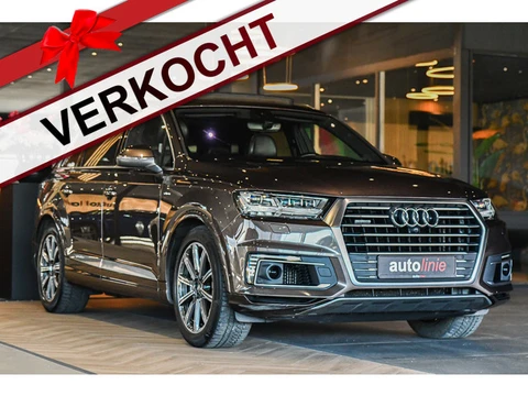 Audi Q7 3.0 TDI e-tron quattro S-Line, 360 Cam, Softclose, Trekhaak, Luchtvering, Pano, Bose, HUD, C
