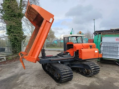 Hitachi EG 40 R tracked dumper lader loader 6 ton rotating