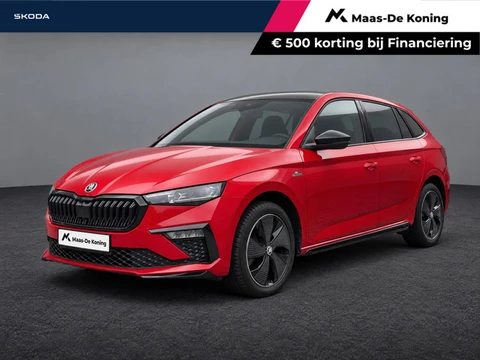 Škoda Scala Monte Carlo 1.0 TSI 115pk DSG · Camera · Panoramadak · Apple/Android Car Play · Dodehoek