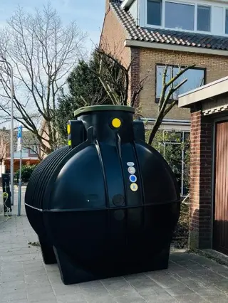 Regenwaterton regenwateropslag regenwaertank Budgettank