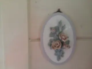 Echt Herend porseleinen medaillon