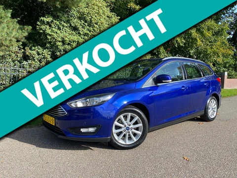 Ford Focus Wagon 1.5 Titanium, Trekhaak, NIEUWE APK NL AUTO!