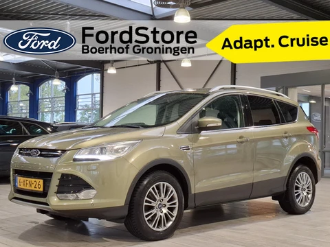 Ford Kuga 1.6 EcoBoost 150 pk Titanium | Trekhaak | Adaptive Cruise |  Elek. achterklep | Voorruitve