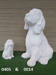 Set cocker spaniel
