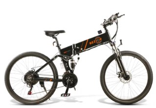 BEZIOR M26 Folding Electric Bike 48V 10Ah Battery