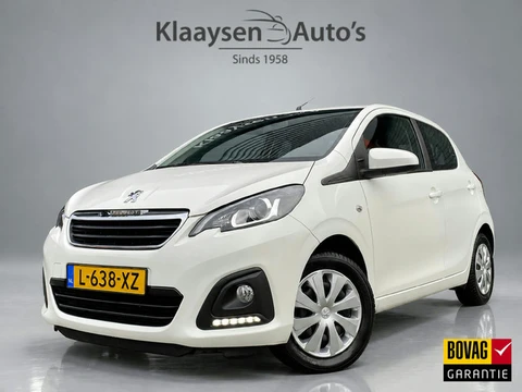 Peugeot 108 1.0 e-VTi Active | 1e eigenaar | dealer onderhouden | airco | navigatie | bluetooth | al