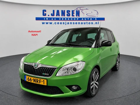 Škoda Fabia 1.4 TSI RS Origineel Nederlands! | Automaat! | Climatec controle | Parkeersensoren | Cru