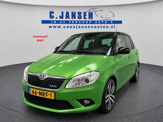 Škoda Fabia 1.4 TSI RS Origineel Nederlands! | Automaat! | Climatec controle | Parkeersensoren | Cru