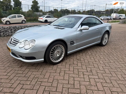Mercedes-Benz SL-klasse AMG 55 - Cabrio - Lage Km stand - 500 PK - ABC Sport - Leder