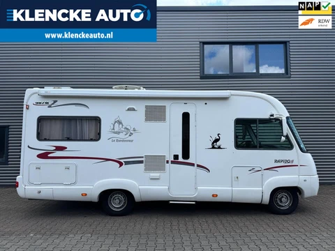 Rapido 987 Rapido 987M MERCEDES slechts 125.501km Airco 5-cilinder Frans bed Hefbed KEURIGE STAAT