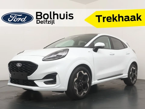 Ford Puma Hybrid ST-Line X 155Pk | Trekhaak | Panormadak | Driver Assist | Winter Pack |