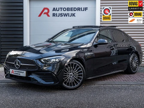 Mercedes-Benz C-klasse 180 AMG Pano/Camera/Keyless/Sfeer/Blindspot