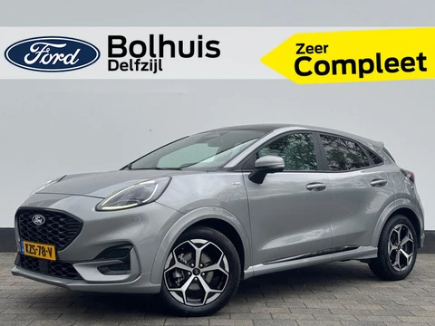 Ford Puma EcoBoost Hybrid 155pk ST-Line X | Pano | Winter Pack | El. a. klep | B&O | Half leer | Cam