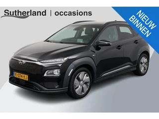 Hyundai Kona EV Premium 64 kWh | SOH 100 % | Lederen Interieur | Warmtepomp | Navigatie | VERWACHT! 