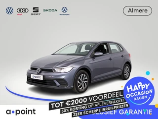 Volkswagen Polo 1.0 TSI Life 95 pk | Navigatie via App | Parkeersensoren | Adaptieve cruise control 