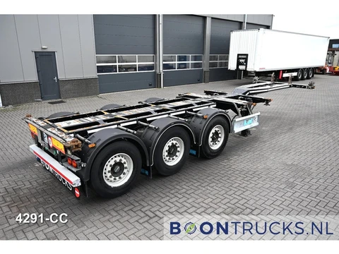 D-Tec FLEXITRAILER | 2x20-30-40-45ft HC * 2x LIFTAS * 2x UITSCHUIFBAAR * NL TRAILER * 6x BESCHIKBAAR