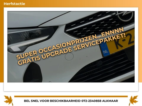 Opel Corsa 1.2 Elegance - Summit White - Panoramadak/Carplay/Led - Chique