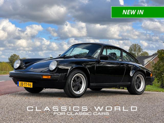 PORSCHE 911 3.0 SC - Coupe - Black on Black - Matching Numbers - German delivered!