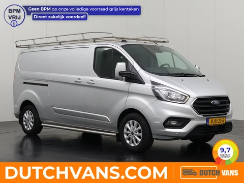 Ford Transit Custom 2.0TDCI Automaat Lang Limited | Imperiaal | trekhaak | 2xSchuifdeur | Airco | Cr