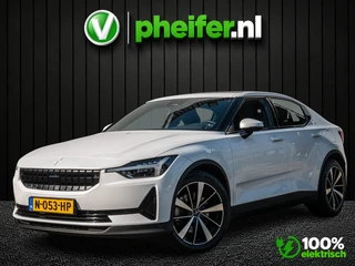 Polestar 2 Long Range Single Motor 78 kWh SOH 90% Trekhaak/ Panoramadak/ Camera/ Memory/ Cruise cont