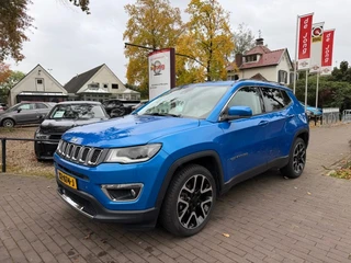 JEEP COMPASS 1.4 MultiAir Limited 140PK / LEDER / CARPLAY / DAB / STOEL+STUUR VERW. / 19'' LM-VELGEN / KEYLESS