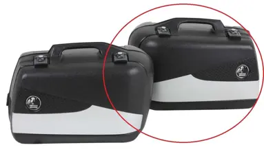 LINKER KOFFER Moto Accessoires Bagage 1980 - 2014