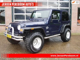 Jeep WRANGLER TJ 4.0i Sahara edition 4x4. Met hardtop en softtop!!! APK t/m 10-2027.