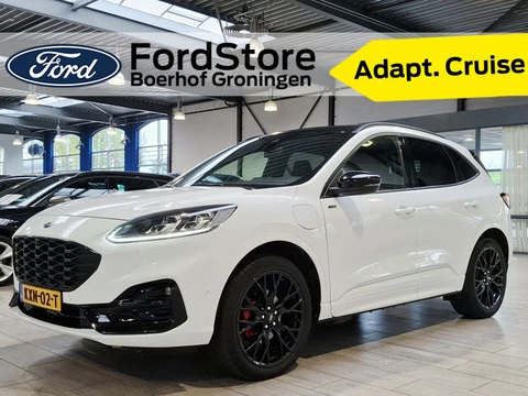 Ford Kuga 2.5 PHEV 225 pk ST-Line X | Adapt. Cruise | LED | 20" | SOH 98% | El. a. klep | AGR stoele