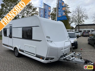 Dethleffs Aero 470 FR Voortent, Fietsendrager,