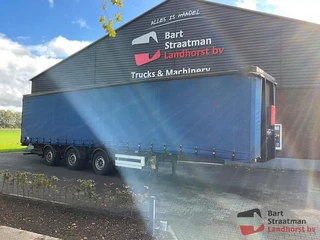 Van Hool 3B2014 3 assige tautliner, as 1 en 3 gestuurd en as 1 liftbaar. BS2204