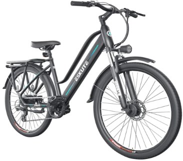 ESKUTE Wayfarer E-City Bike Netuno Electric Bicycle 250W