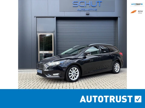 Ford Focus Wagon 125pk Titanium CLIMA | LANE ASSIST | LED | CAMERA | DODE HOEK | STOEL + STUURVERW |