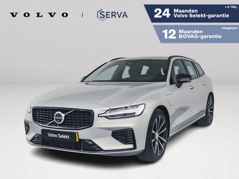 Volvo V60 T6 Plug-in hybrid AWD Plus Dark | SOH 100% | 360° camera | Harman Kardon | Stoel- en stuur