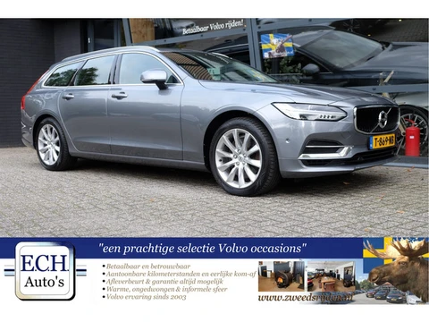 Volvo V90 2.0 T8 AWD Leer, Navi, Apple CarPlay, Adaptieve CC, Trekhaak