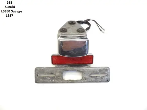 KENTEKENPLAATHOUDER Suzuki LS 650 1986 - 2004