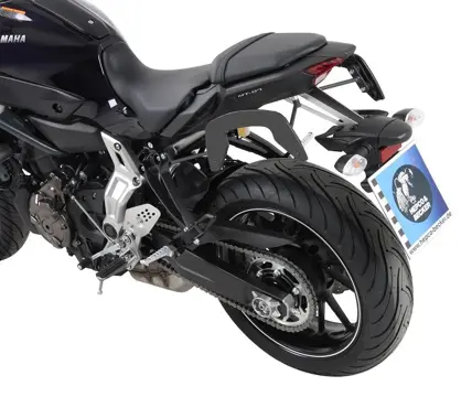 KOFFERBEUGELSET Yamaha MT 07 2014 - 2017