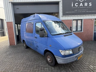 Mercedes-Benz Sprinter 212 D hoog Camper 2 pers. bed zonnepaneel