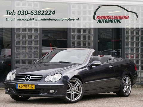 Mercedes-Benz CLK-KLASSE CABRIO 350 AVANTGARDE/ LEER/ ELEKT STOELEN/ ELEKT. KLEP