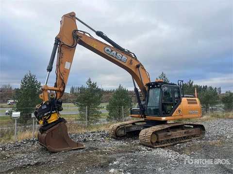 Case CX250D Tracked Excavator (bj 2017)