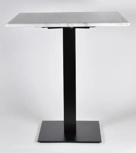 Restaurant tafel marmer vierkant 70 x 70 cm
