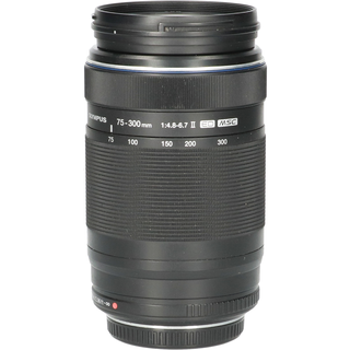 Tweedehands Olympus M.Zuiko Digital ED 75-300mm f/4.8-6.7 II - Zwart CM0269