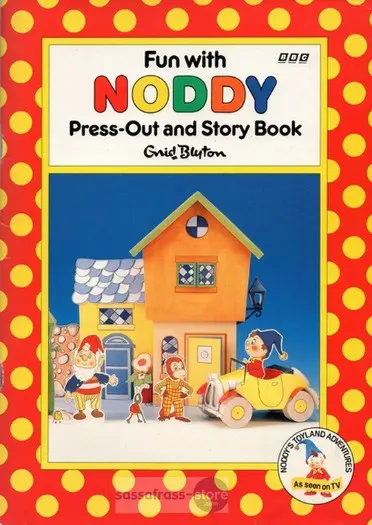 Enid Blyton ~ Fun with Noddy (Press-out and Story Book)