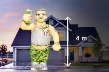 Abraham pop Johnny Aso Ordinair te huur landelijke bezorging