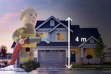 Sarah pop brandweervrouw huren, landelijke bezorging mogelij